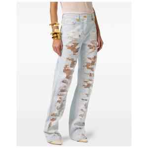 Elisabetta Franchi Denim cotton jeans