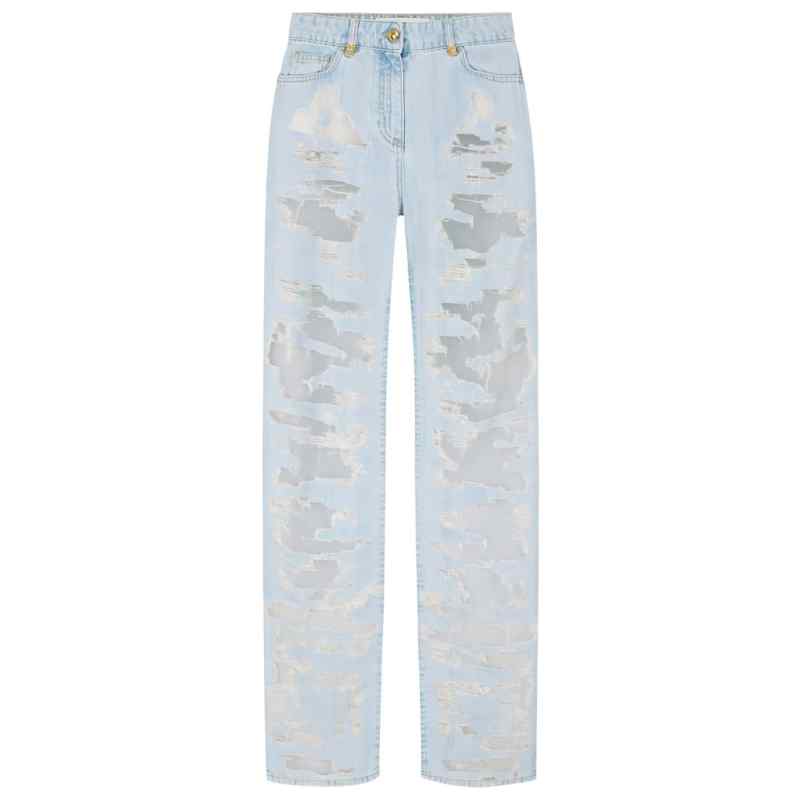 Elisabetta Franchi Denim cotton jeans