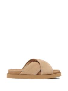 Fabiana Filippi Suede leather platform sandals