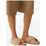 Fabiana Filippi Suede leather platform sandals
