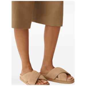 Fabiana Filippi Suede leather platform sandals