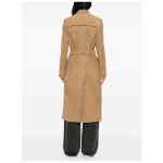 Golden Goose Suede leather trench coat