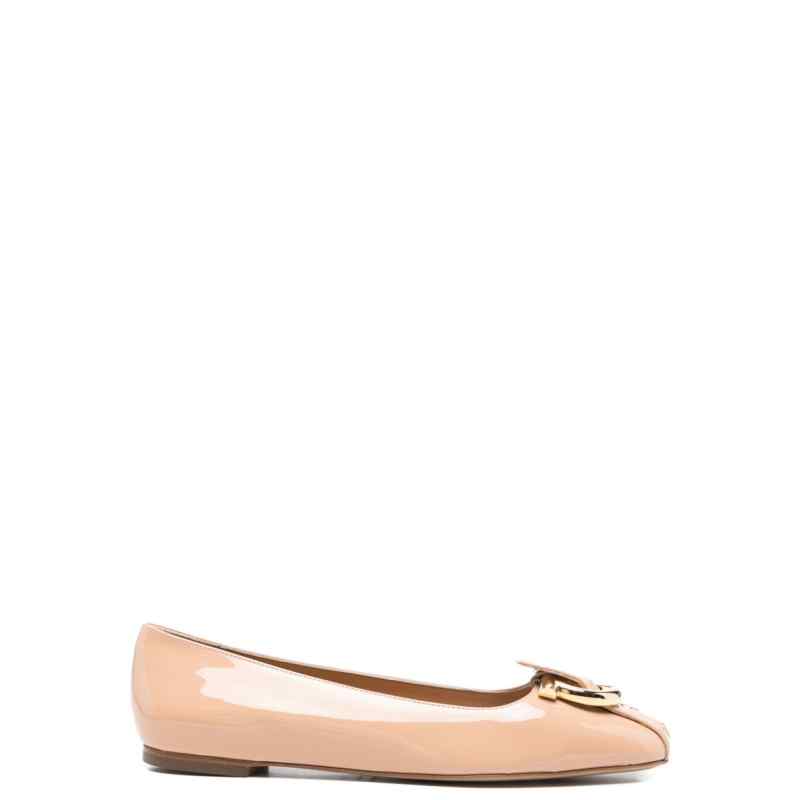 Ferragamo Leather ballets