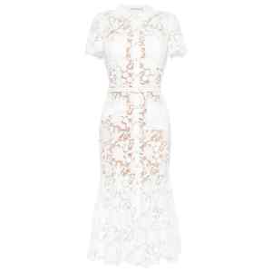 Self-Portrait Lace midi dress