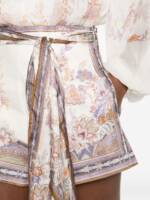 Zimmermann Luna linen shorts
