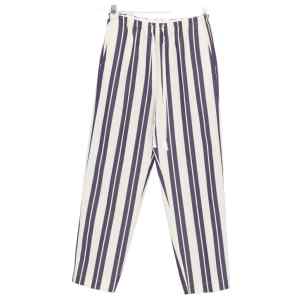 Forte Forte Striped drawstring trousers