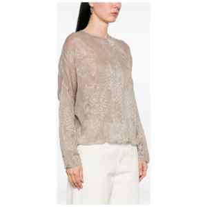 Emporio Armani Embroidered crewneck sweater