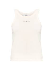 Maison Kitsuné Maison KitsunÃ© Logo cotton tank top