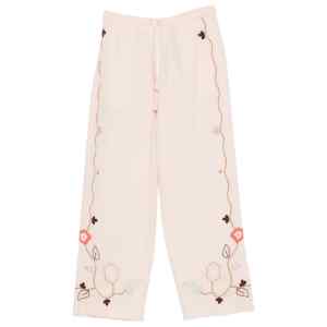 Forte Forte Embroidered cotton trousers