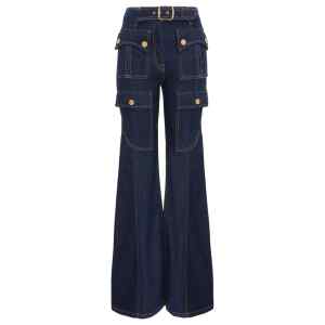 Zimmermann Luna utility denim jeans