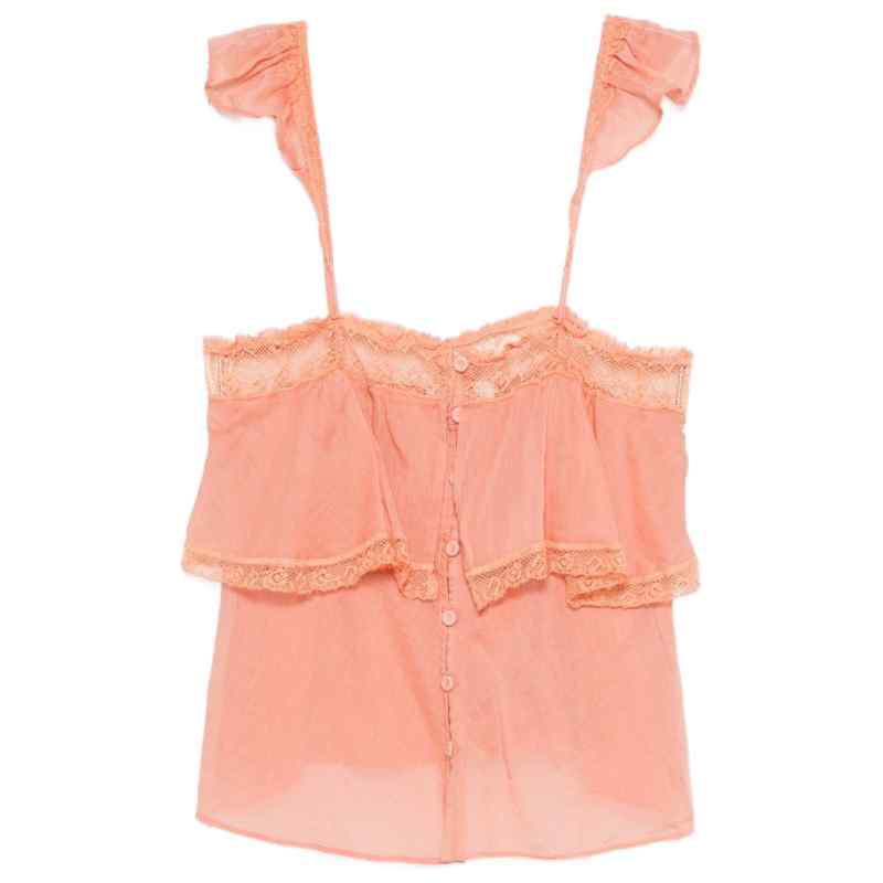 Forte Forte Cotton and silk voile top
