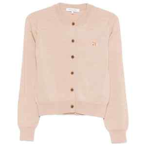 Maison Kitsuné Maison Kitsuné Baby Fox wool cardigan