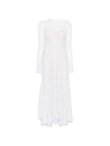 Forte Forte V-back Lace long dress