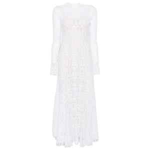 Forte Forte V-back Lace long dress