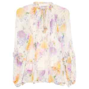 Zimmermann Luna printed blouse