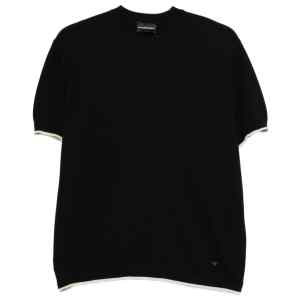 Emporio Armani Cotton knitted t-shirt
