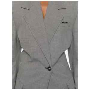 The Attico Fashion Wool blend single-breasted jacket