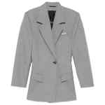 The Attico Fashion Wool blend single-breasted jacket