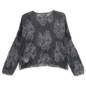 Emporio Armani Embroidered crewneck sweater