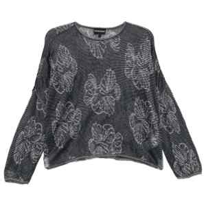 Emporio Armani Embroidered crewneck sweater
