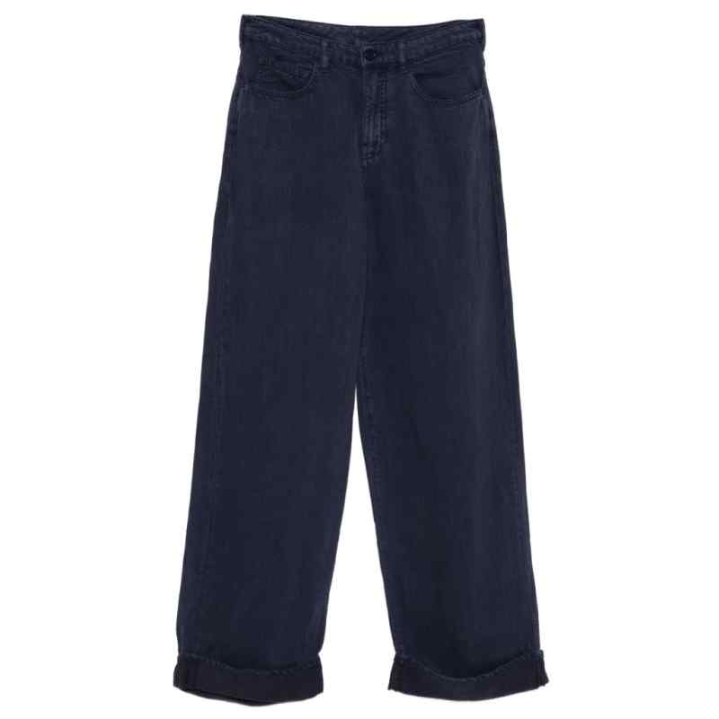 Emporio Armani Linen blend trousers