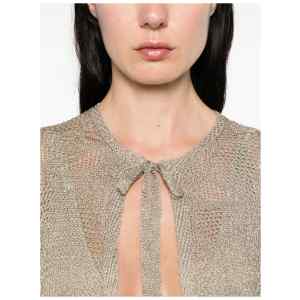 Fabiana Filippi Tie-detail long cardigan