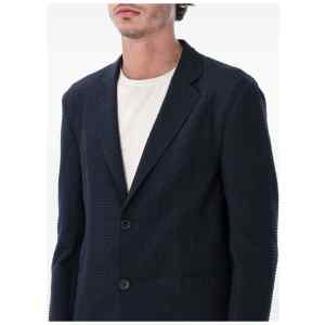 Emporio Armani Single-breasted blazer jacket