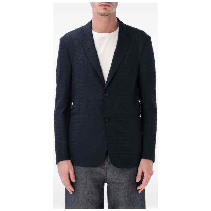 Emporio Armani Single-breasted blazer jacket