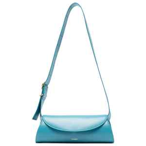 Jil Sander Cannolo small leather shoulder bag