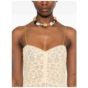Forte Forte Lace bustier dress