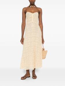 Forte Forte Lace bustier dress