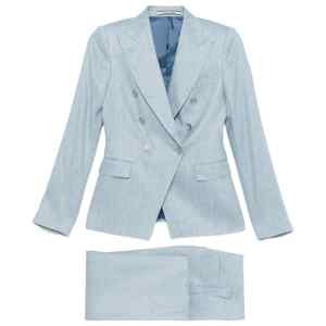 Tagliatore Linen double-breasted suit