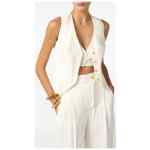 Elisabetta Franchi Linen blend vest