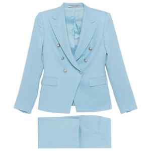 Tagliatore Linen double-breasted suit