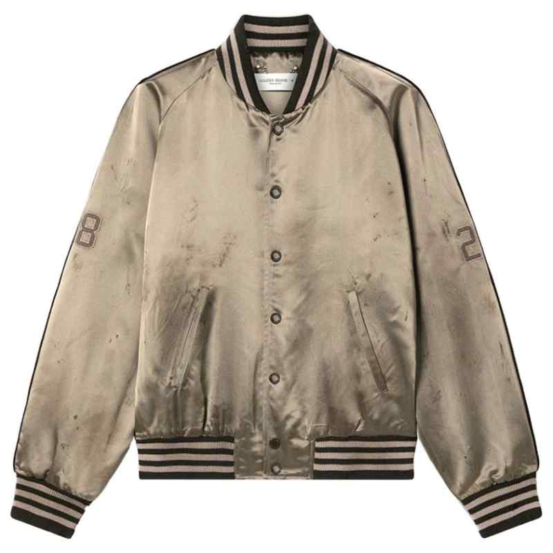 190185446-ss26-goldengoose-gup02540p00232435957 Golden Goose Satin bomber jacket