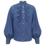 Zimmermann Denim applique shirt