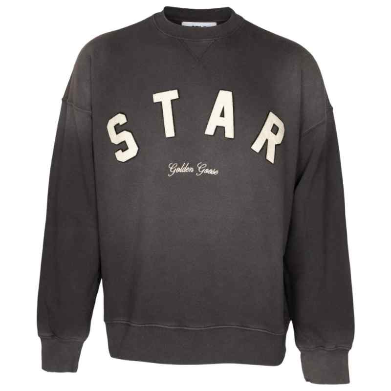 Golden Goose Logo cotton sweatshirt