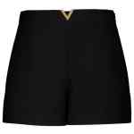 Valentino VLogo Signature wool and silk shorts