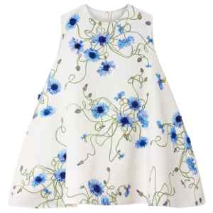 Stella McCartney Embroidered a-line dress