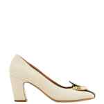 Ferragamo Gancini block heel pump