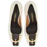 Ferragamo Gancini block heel pump