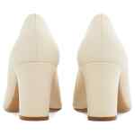 Ferragamo Gancini block heel pump