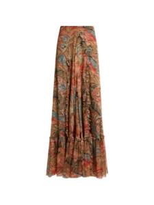 Etro Printed long skirt