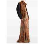 Etro Printed long skirt