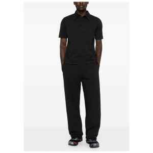 MM6 Maison Margiela Logo cotton polo shirt
