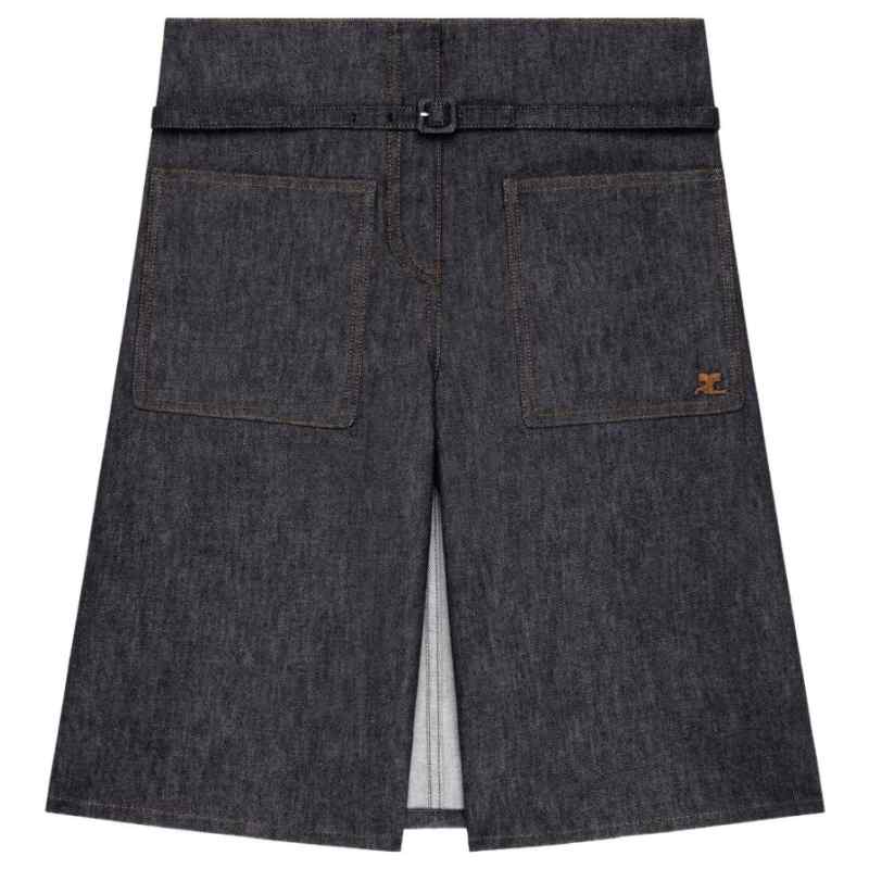 Courreges Denim shorts