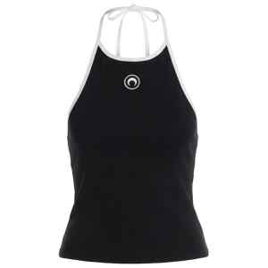 Marine Serre Moon cotton tank top
