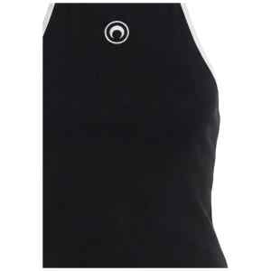 Marine Serre Moon cotton tank top