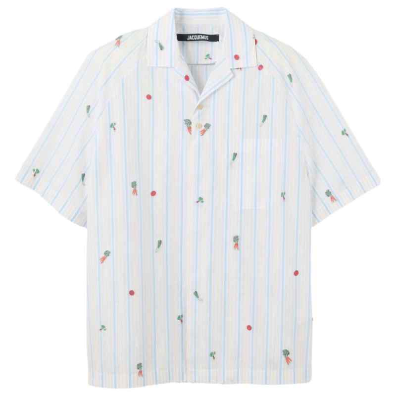 190187797-ss26-jacquemus-shm00573aw007481mf Jacquemus La Chemise Romarin shirt