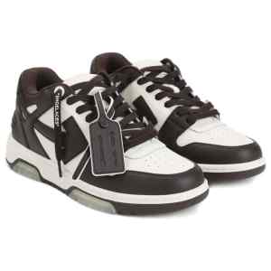 Off White Out Of Office leather sneakers